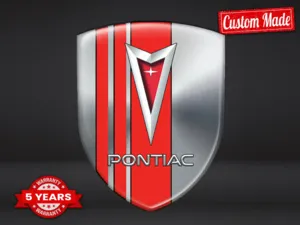 Pontiac Adesivi Paraurti su Misura Auto Limitati Corsa Moderni